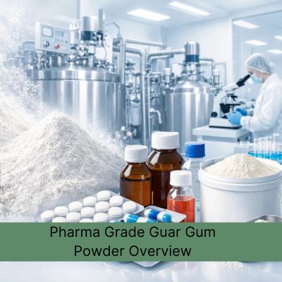Pharma Grade Guar Gum Powder in Modern Pharmaceutical Manufacturing