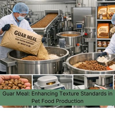 Guar Meal in Pet Industry: How Texture Standards Influence Demand
