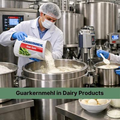 Guarkernmehl in Dairy Products: How It Improves Texture and Stability