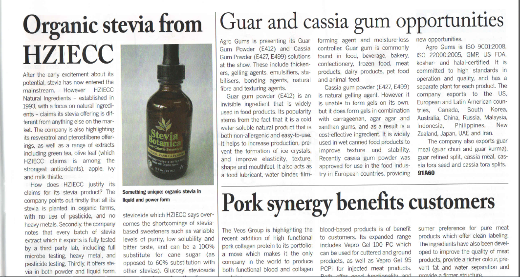 Guar and Cassia Gum Opportunities